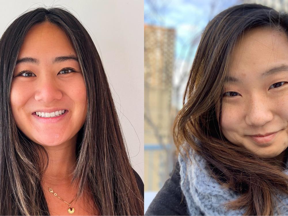 From left: Emma Rady Wanroy and Hannah Johns, who were each adopted from China by U.S. parents. Wanroy, who has become a therapist specializing in working with other adoptees, cautions against narratives that adoption is a happy ending: “Adoptees have all these dangling questions that hang above them that we don't really get answered ever.” Johns, raised in Texas after being found on a street corner in eastern China, says, “I can be grateful, and I can have a great, great relationship with my parents. But …