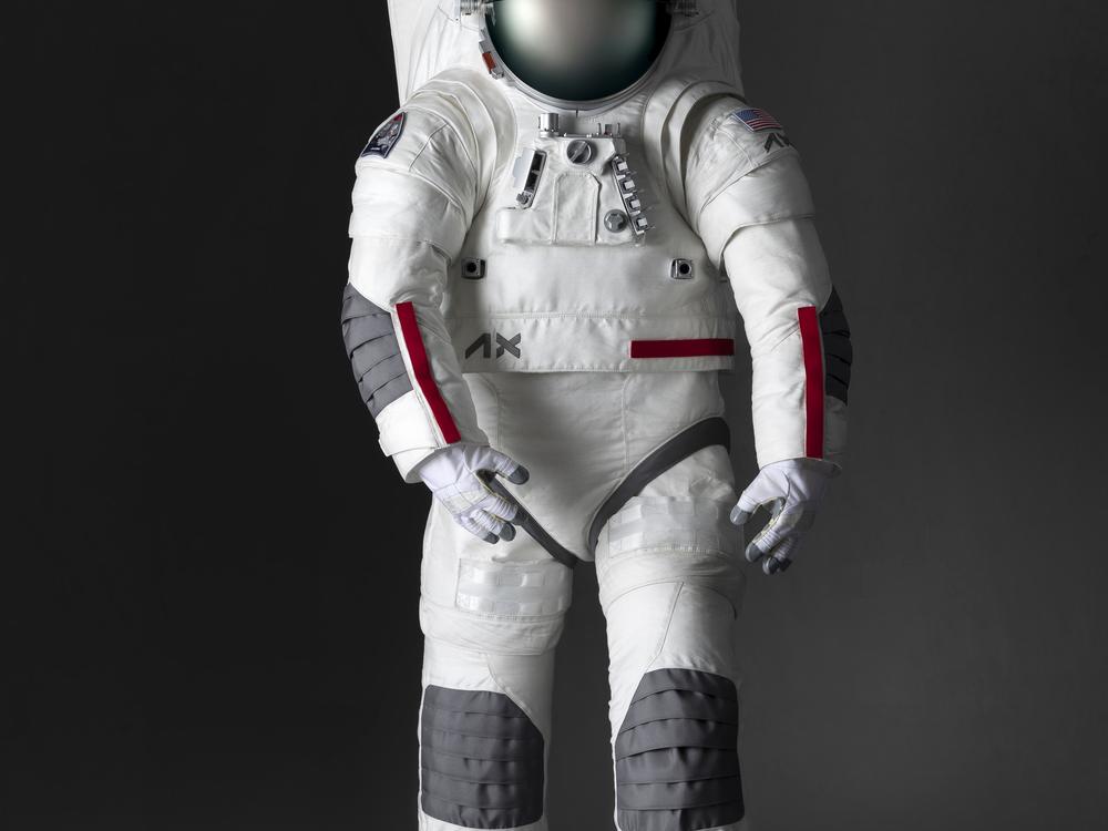 Design for the Axiom Space, Prada spacesuit that will see the first woman and person of color land on the moon.