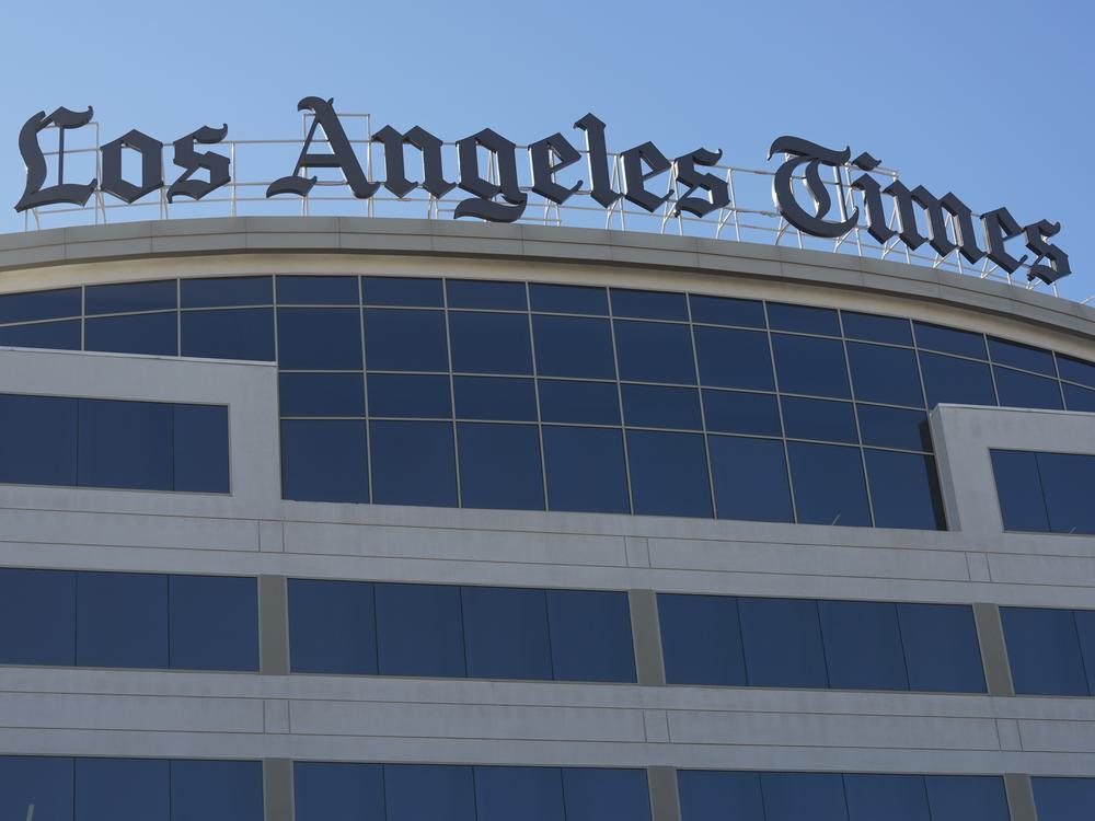 The <em>Los Angeles Times </em>newspaper headquarters is shown in El Segundo, Calif., Jan. 23, 2024.