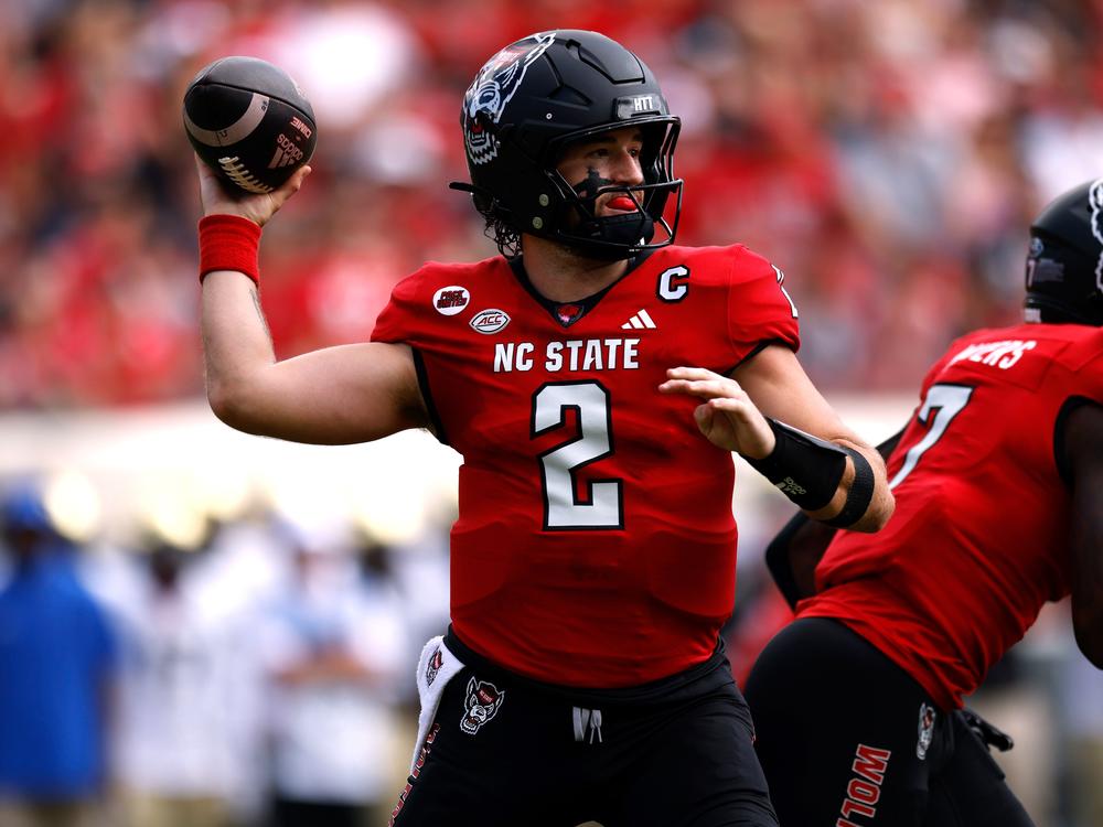 N.C. State quarterback Grayson McCall says he's retiring from football after suffering another concussion. 