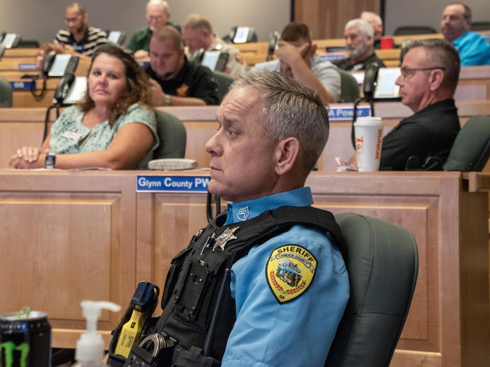 Staff Sgt. Steve McKinney with the Camden County Sheriff’s Office is a 16-year law enforcement veteran. He says he wants to focus on poll workers’ safety, “especially since the elections have gotten more heated.”