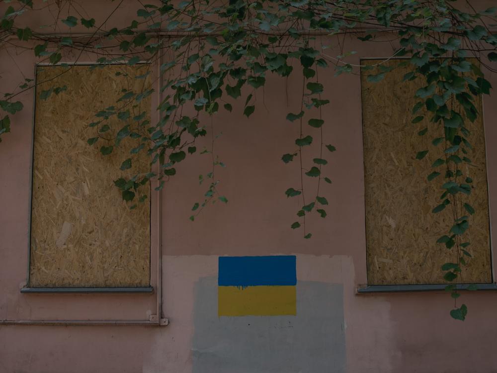 Ukrainian flags flutter on every corner in Odesa, a vivid reminder of the city's unwavering spirit.