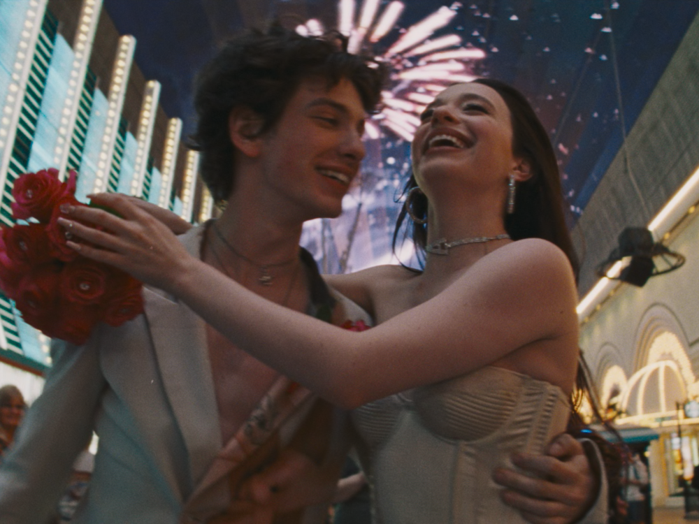 In <em>Anora</em>, Ani (Mikey Madison) and Ivan (Mark Eydelshteyn) meet in a Manhattan club and end up in a whirlwind romance.