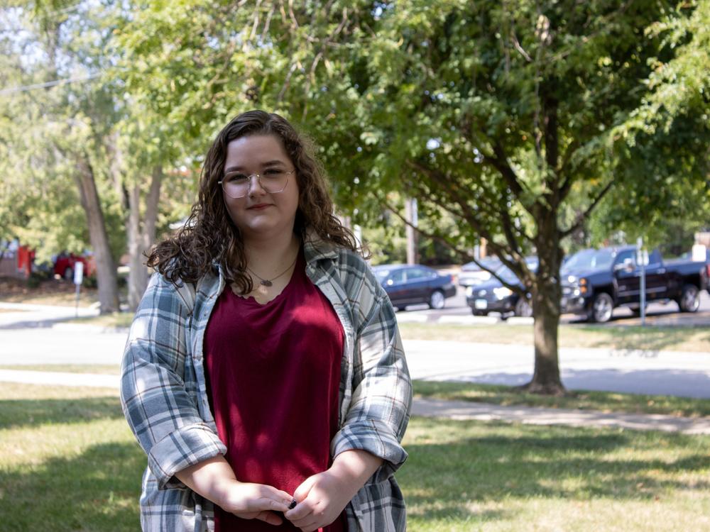 Lily Lantz, a former crisis counselor with PATH Crisis Center in Bloomington, Ill.