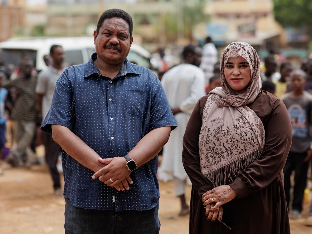 Husband and wife, Mustapha Ezaldeen and Somaya Abdalwahab, started the Friday Meals Sharing Kitchen in Omdurman.
