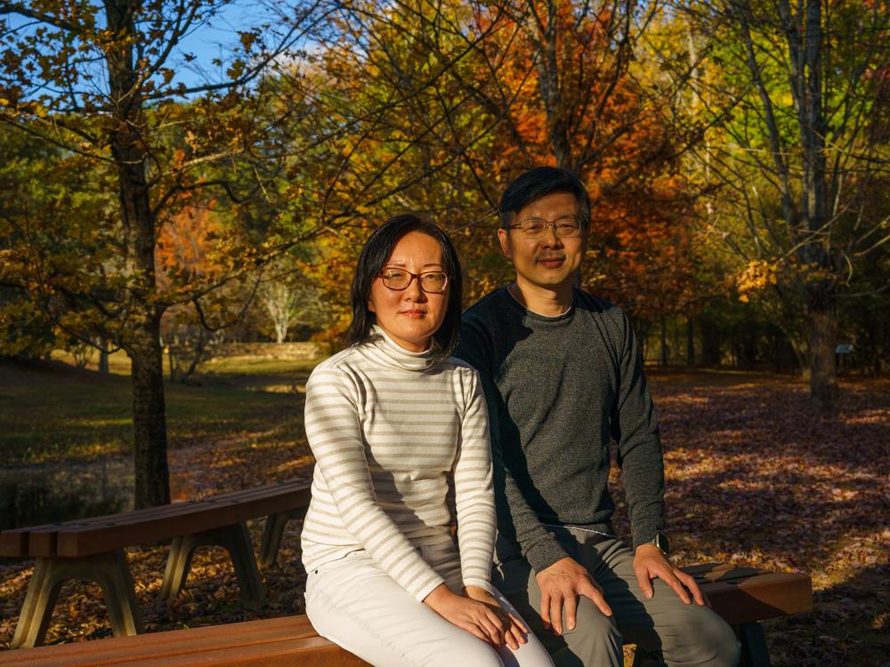 Judy Zhu and Wei Kang Ding recently became U.S. citizens and are voting in their first presidential election. They have been studying the candidates’ platforms closely.