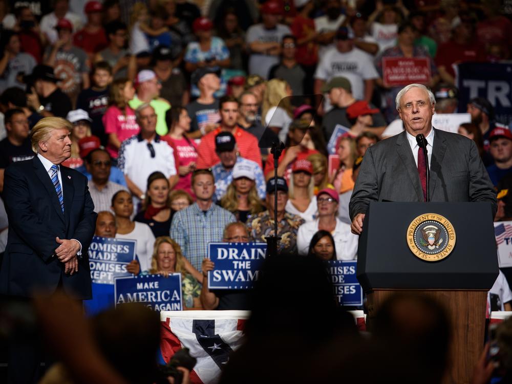 West Virginia Governor Jim Justice in 2017.