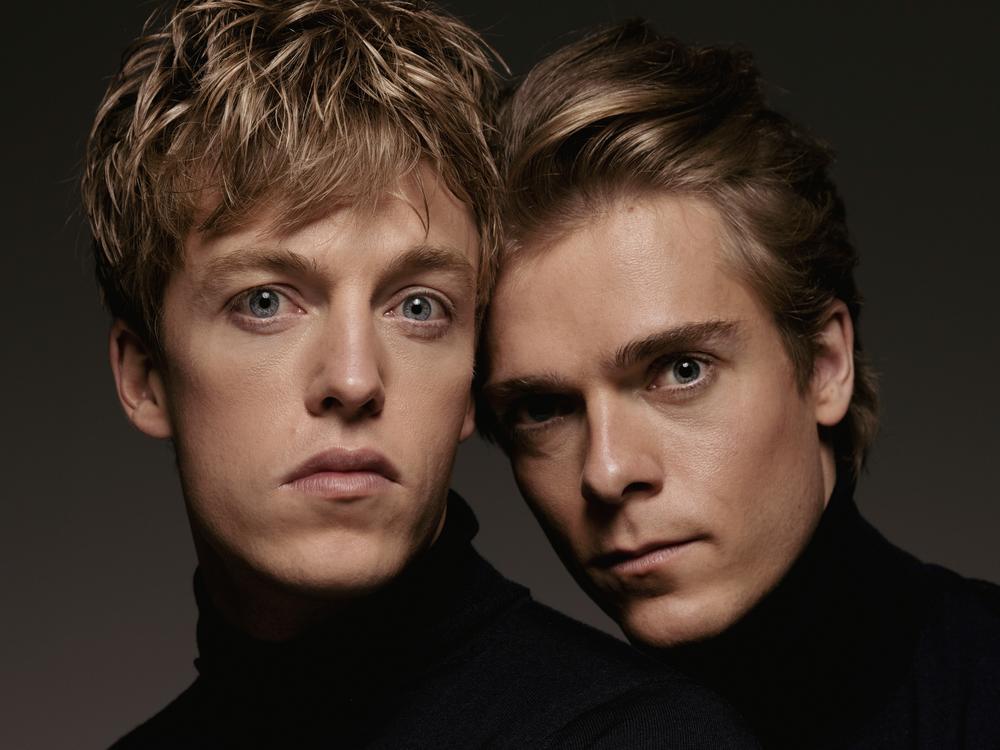 Dutch brothers Lucas, left, and Arthur, right, Jussen have performed together as a piano duet since they were young children.