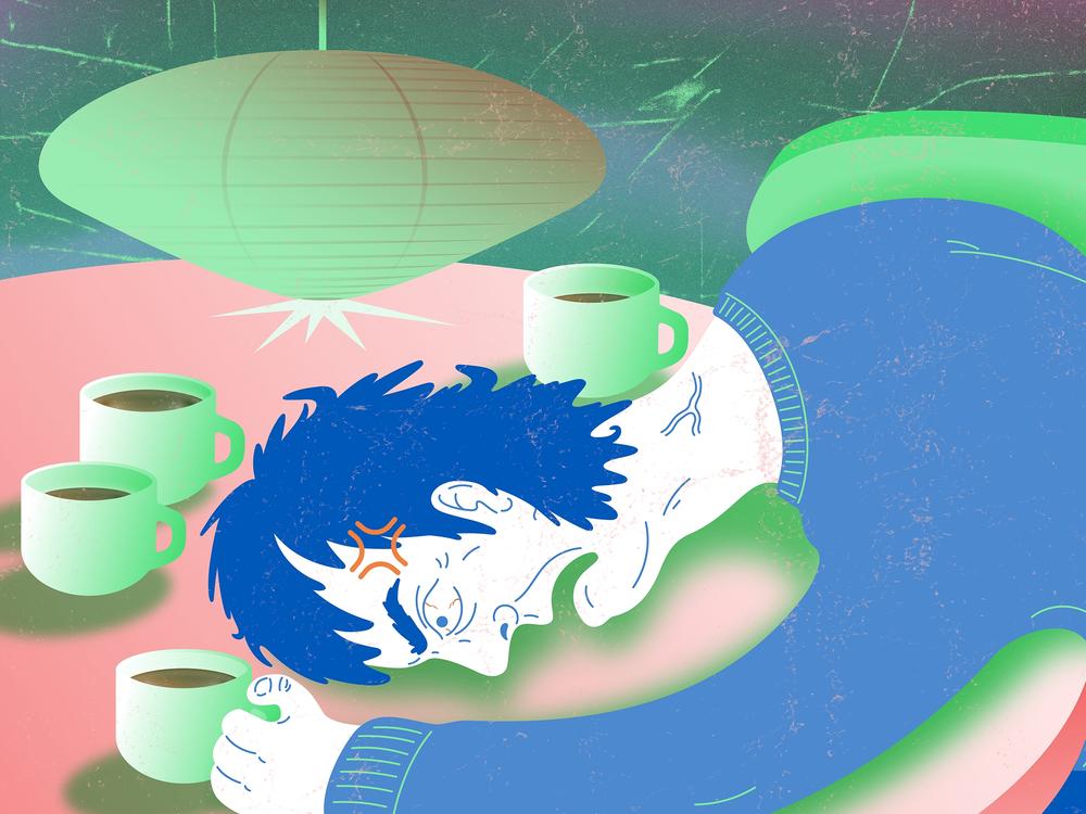 Drinking several cups of coffee throughout the day is not a healthy way to recover from a bad night of sleep, say sleep experts. In fact, it may negatively impact the next night's sleep.