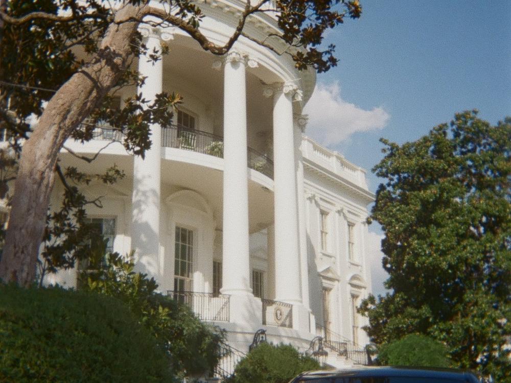 A view of the White House captured on the camera provided by the Life On Film team