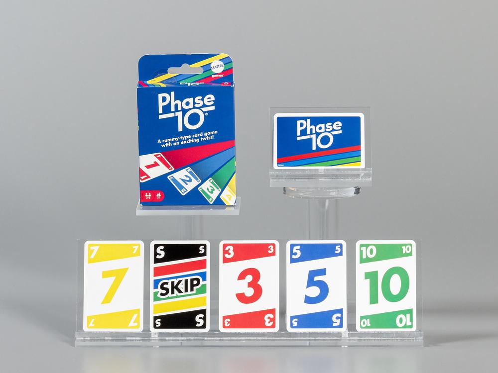 Phase 10 is a card game invested in the 1980s.