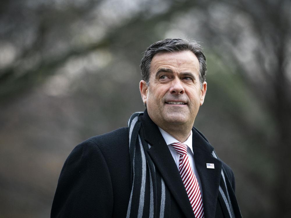 John Ratcliffe, then serving as Director of National Intelligence under President Trump, on Dec. 12, 2020.