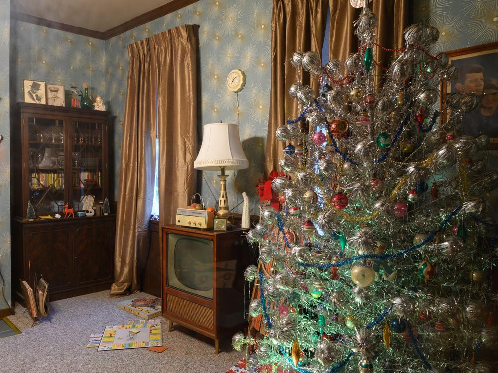 Mark Dion's diorama imagining what Christmas 1961 may have looked like in 