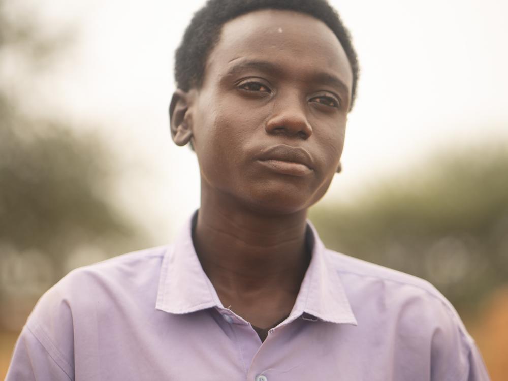 Mahawat Zakaria Jouma, 14, arrived to Chad from Sudan without his parents. He is now taking care of his siblings as well as providing for an older brother who is working at a farm, all while living in Milé refugee camp and trying to go to school.