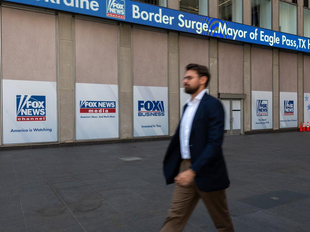 A 2023 file photo of the New York City building that houses the Fox News studios. The conservative news network has employed many of President-elect Trump's nominees for his second administration.