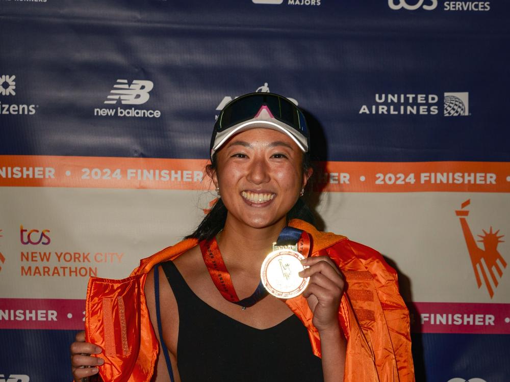 Justine Huang has no regrets from running the 2024 New York City Marathon drunk.