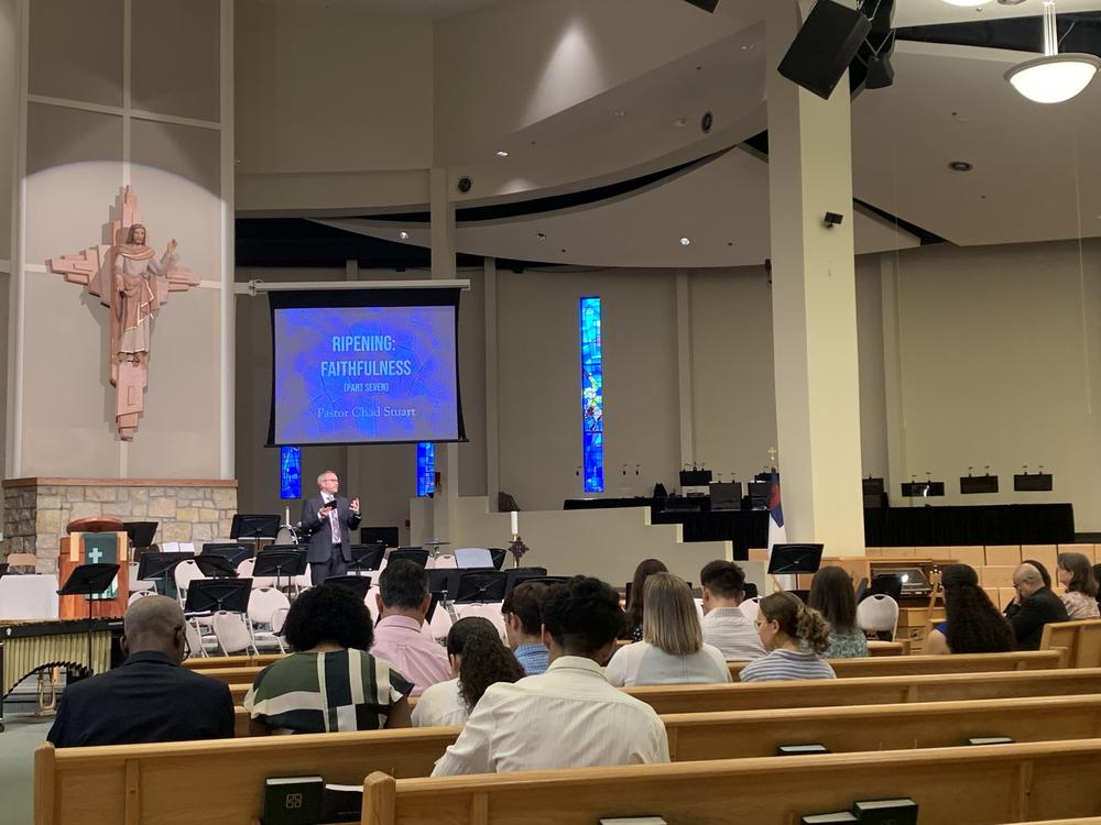 Spencerville Seventh-day Adventist Church in Montgomery County, Maryland is currently meeting at the Lutheran Church of St. Andrew, after their building suffered a fire. It is one example of interfaith cooperation in the most religiously diverse county in the country.