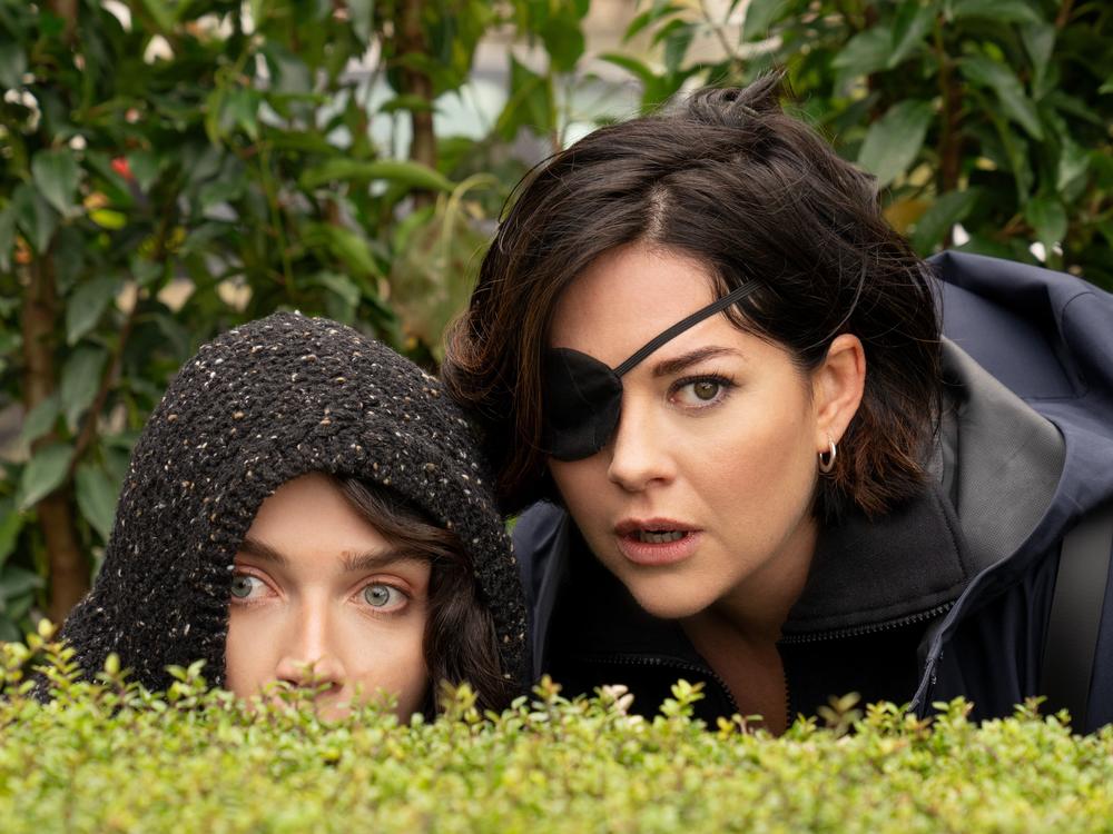 Eve Hewson, left, and Sarah Greene in <em>Bad Sisters.</em>