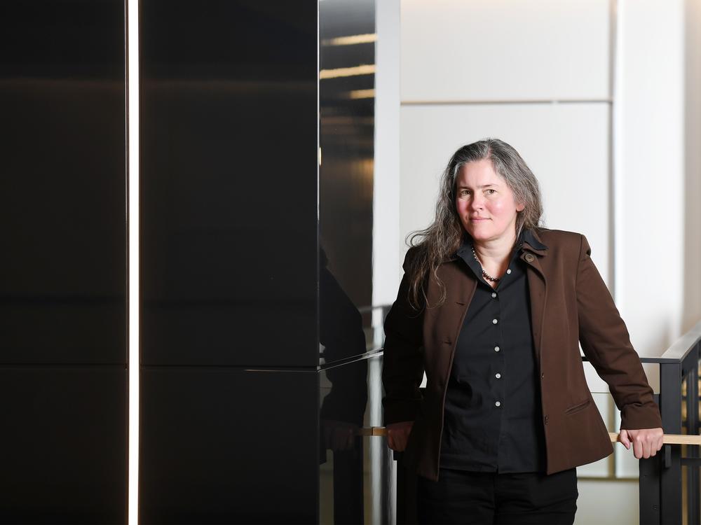 Laura Helmuth poses for a portrait in May 2017.