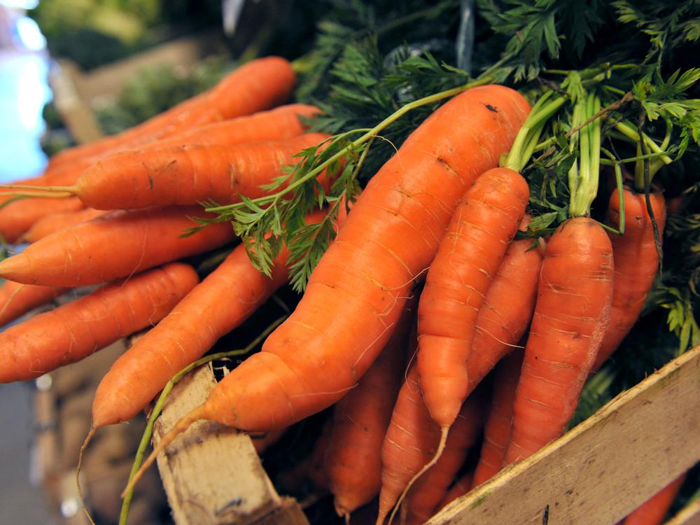 Federal health officials say the current E. coli outbreak is linked to organic whole bagged carrots and baby carrots sold by Grimmway Farms.