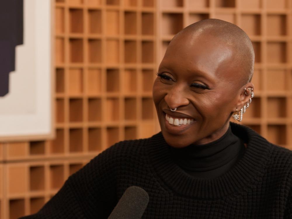 Cynthia Erivo talks with <em>All Things Considered</em> host Scott Detrow.<br>