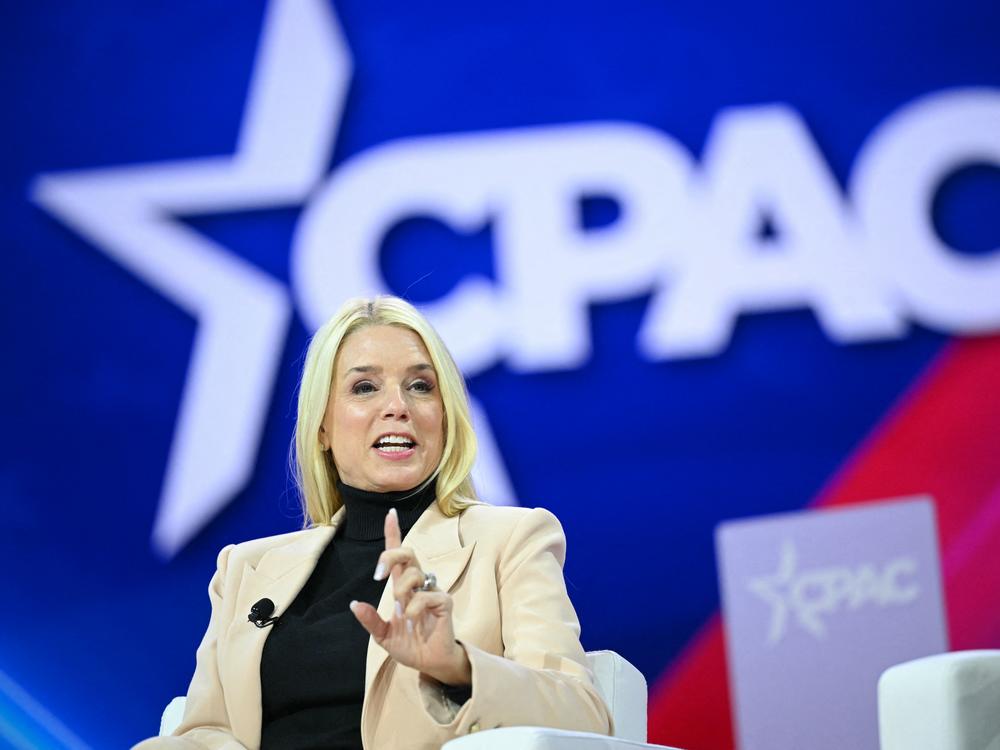 Former Florida Attorney General Pam Bondi speaks during the annual Conservative Political Action Conference meeting on Feb. 23 in National Harbor, Md.