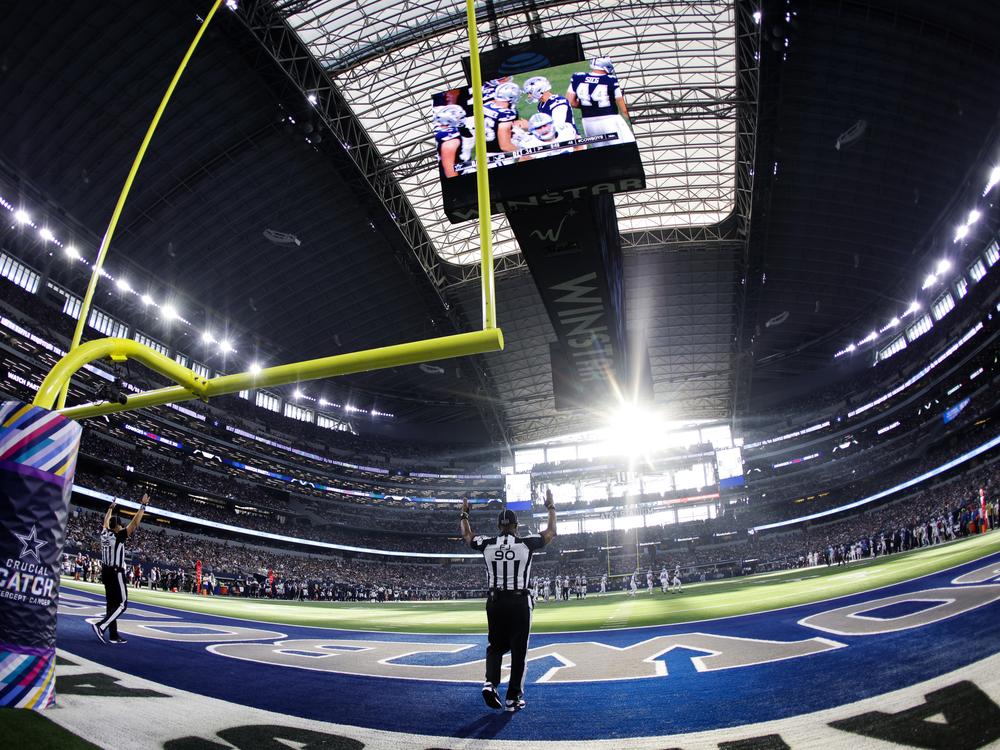 Long field goals, like this 50-yarder by Dallas Cowboys kicker Brandon Aubrey in October, were once rare in the NFL. This season, they're happening at a record pace.