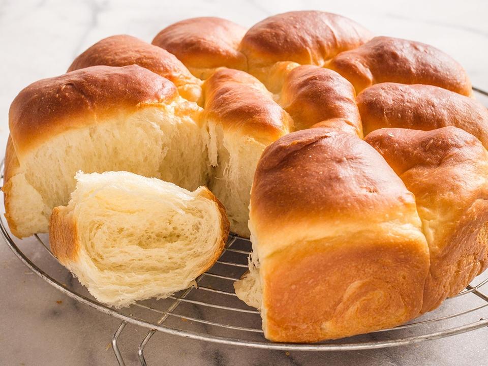 These dinner rolls can be prepared weeks in advance, frozen and then fluffed back to life on Thanksgiving day.