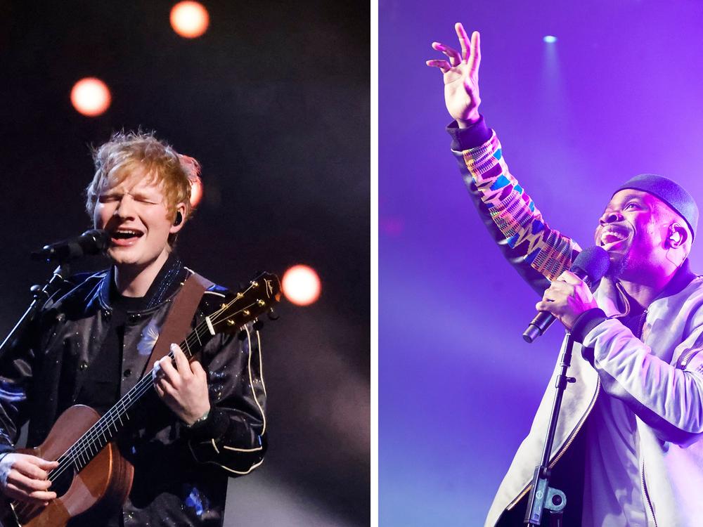 The musicians Ed Sheeran and Fuse ODG have issued strong criticism of a new version of the fund-raising-for- Africa song 