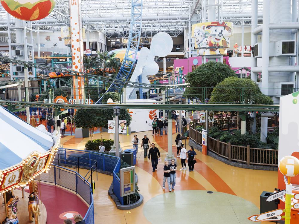 Mall of America's amusement park is one of the ways the shopping center lures tourists and locals to make a day of their visit.