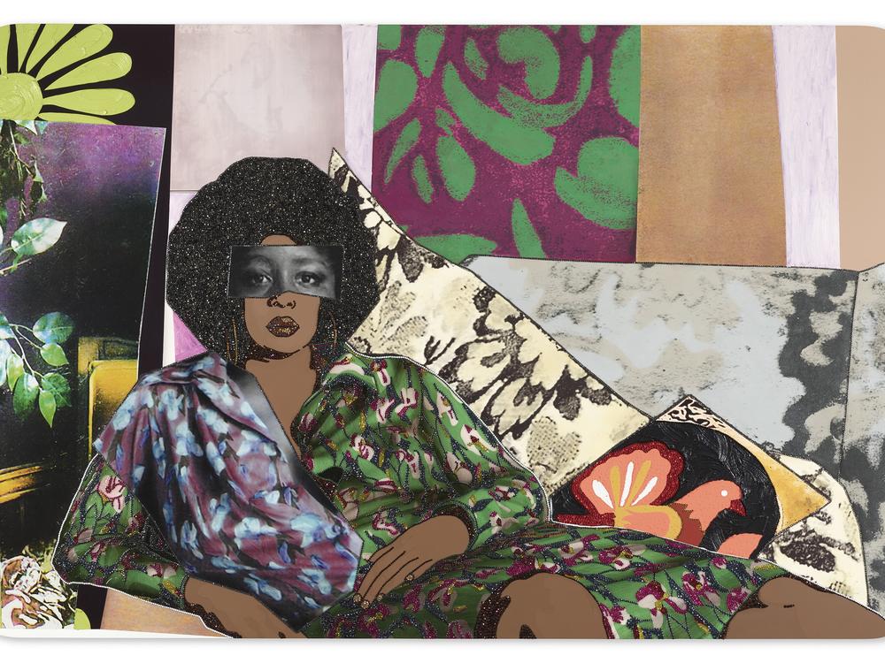 Mickalene Thomas' 2015 work 