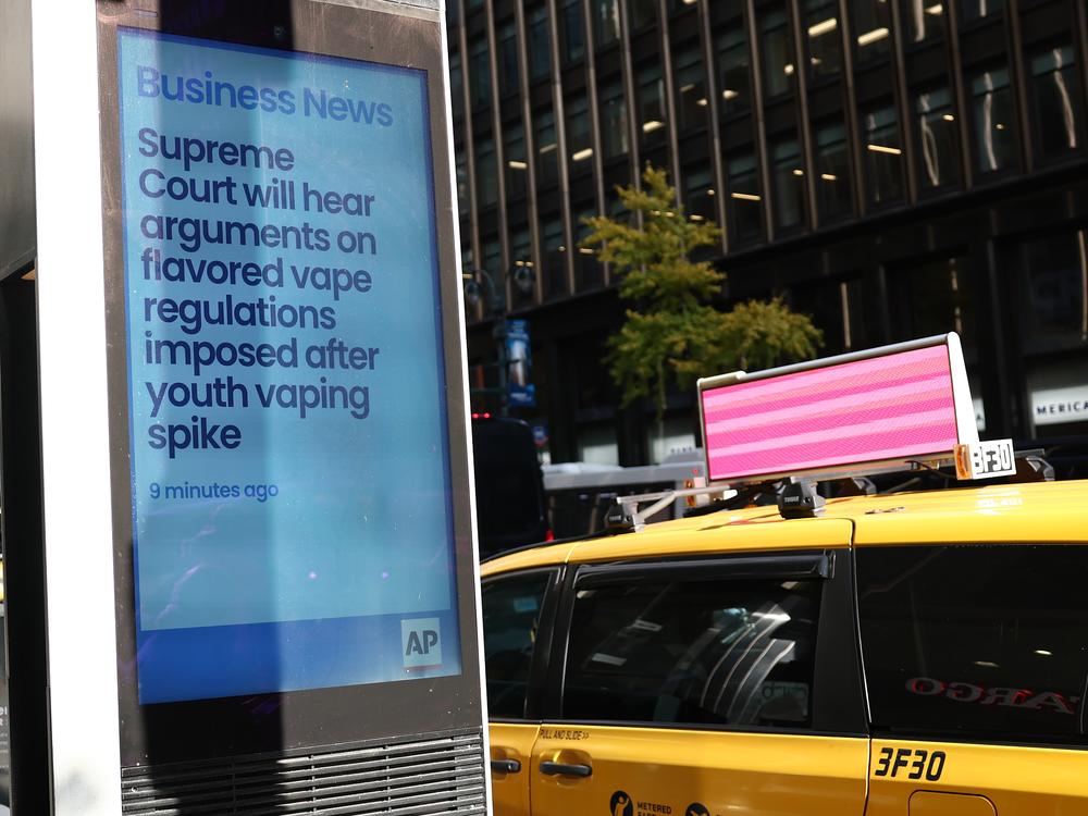The Supreme Court heard arguments on the FDA's refusal to approve flavored e-cigarettes over public health concerns.