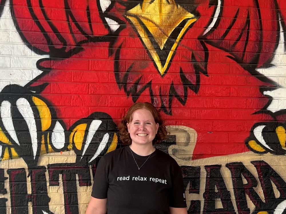 High school English teacher Abbey Osborn says her school's phone policy encourages students to build relationships