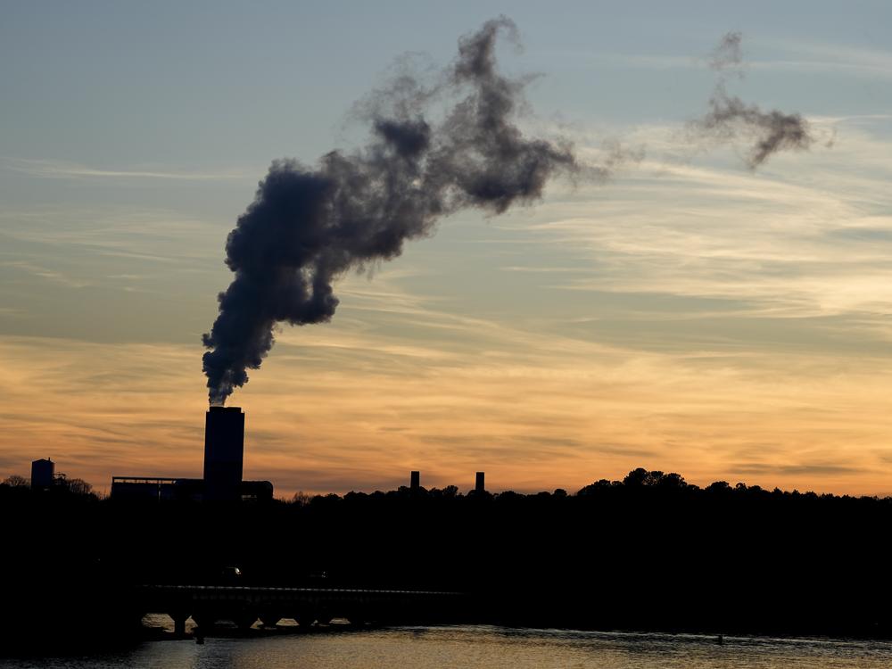 Duke Energy's Marshall Steam Station coal power plant operates earlier this year near Mooresville, N.C.