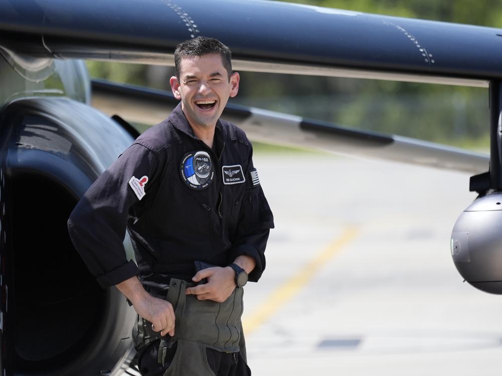 Jared Isaacman at the Kennedy Space Center in Cape Canaveral, Florida, earlier this year. The billionaire astronaut with close ties to SpaceX has been nominated by President-elect Donald Trump to run NASA.