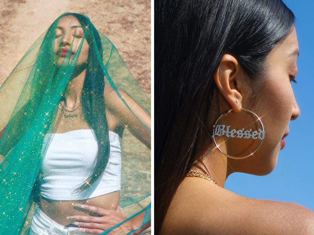 <strong>Left:</strong> <em>Moon Canyon Goddess II</em>, Los Angeles, California, 2019. <strong>Right:</strong> <em>Blessed</em>, Los Angeles, California, 2019.