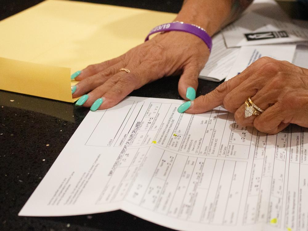 A workers compensation form describes Fred Jimenez' injury. It reads, 