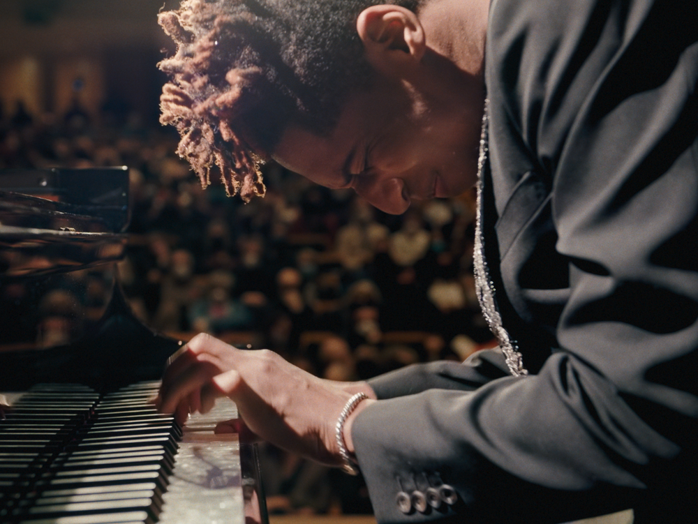 Jon Batiste re-imagines Beethoven compositions in his new album <em>Beethoven Blues</em>. He's shown above in the 2023 documentary <em>American Symphony.</em>