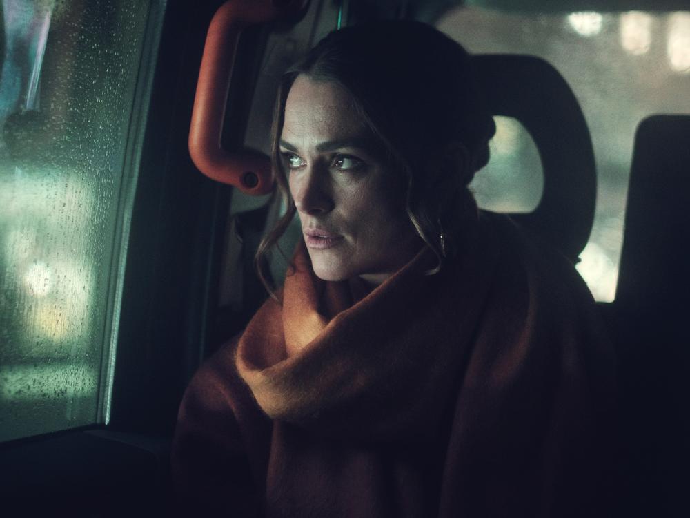 On the new Netflix series <em>Black Doves</em>, Keira Knightley plays the wife of a politician and a mom to cute kids. She's also an undercover spy, secretly feeding a covert intelligence agency information about her husband's job.