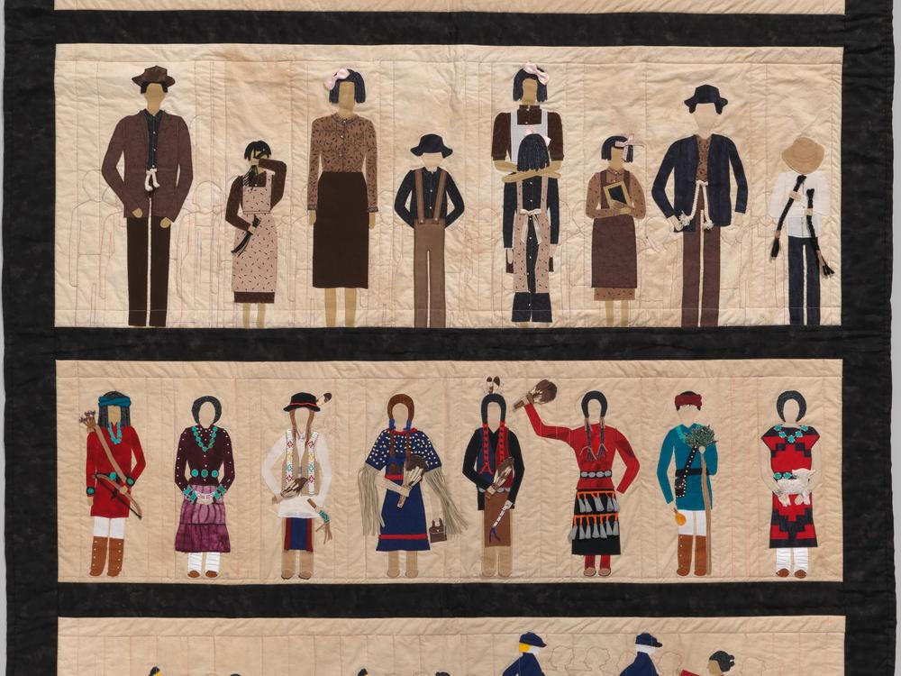 An image of Susan Hudson's quilt, <em>