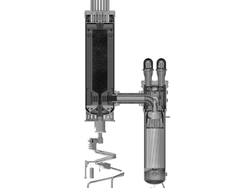 X-energy uses small spheres of uranium fuel to run its modular reactor. 