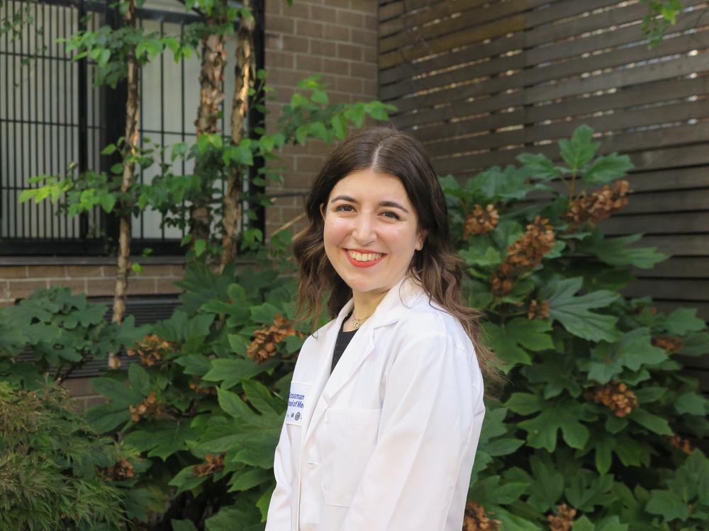EJ Beck is now pursuing a medical degree at the same hospital complex where she received treatment as a child. 