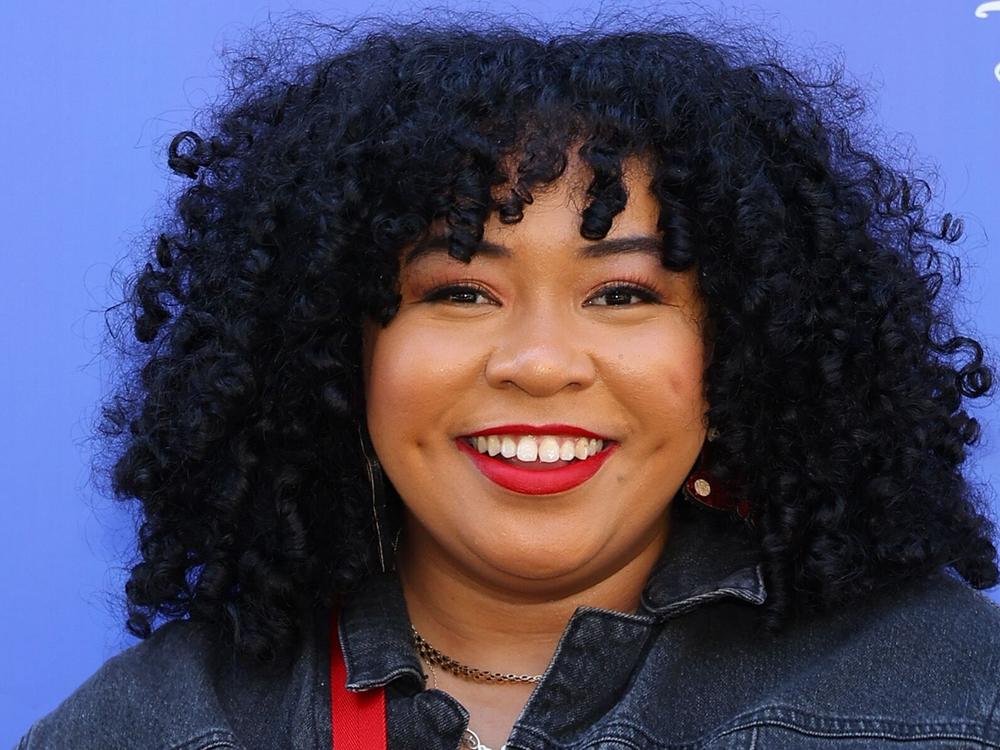 Dominique Brown died last week following a medical emergency. She's shown above attending an April 2024 event at Walt Disney Studios in Burbank, Calif.