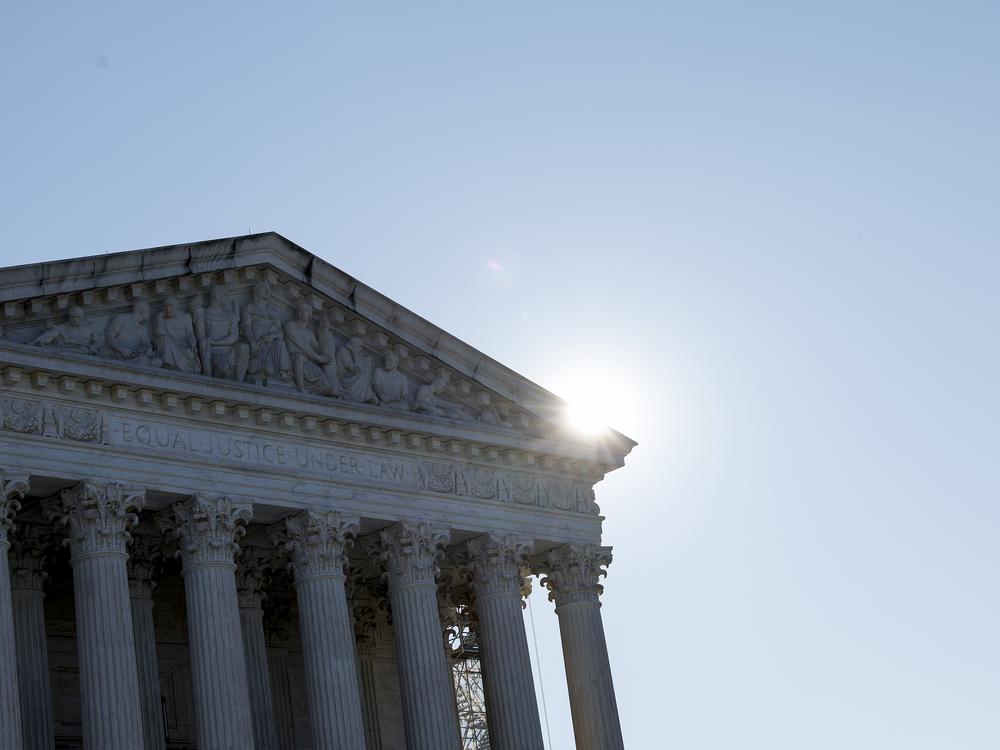 The U.S. Supreme Court building in Washington