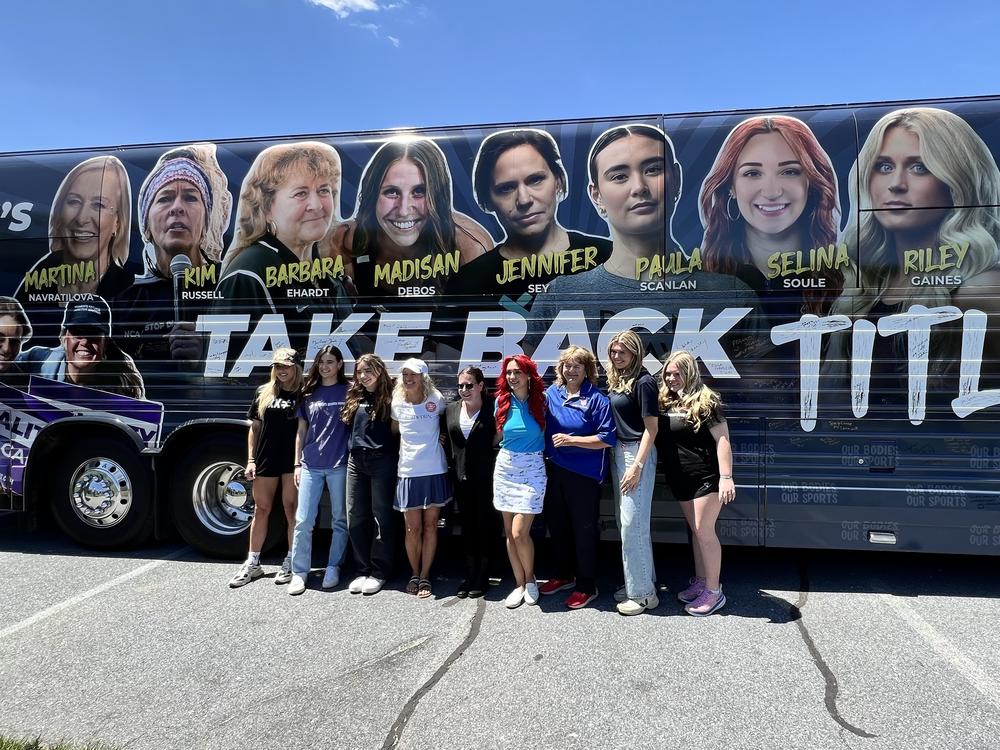 In the summer of 2024, Independent Women's Forum staff ran a 30-stop bus tour featuring celebrity athletes speaking out against the inclusion of transgender athletes in women's sports.