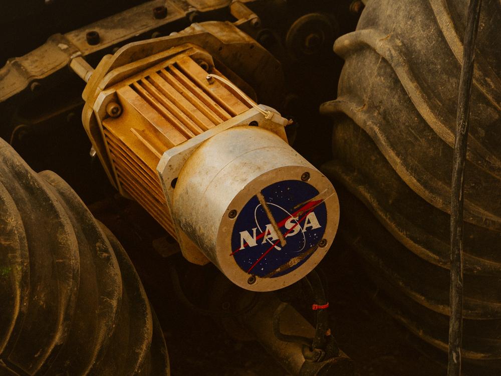 The intricate details of the Helelani rover.