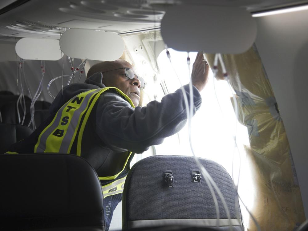 No one was injured when a chunk of fuselage on a Boeing 737-9 blew out in midair in January.