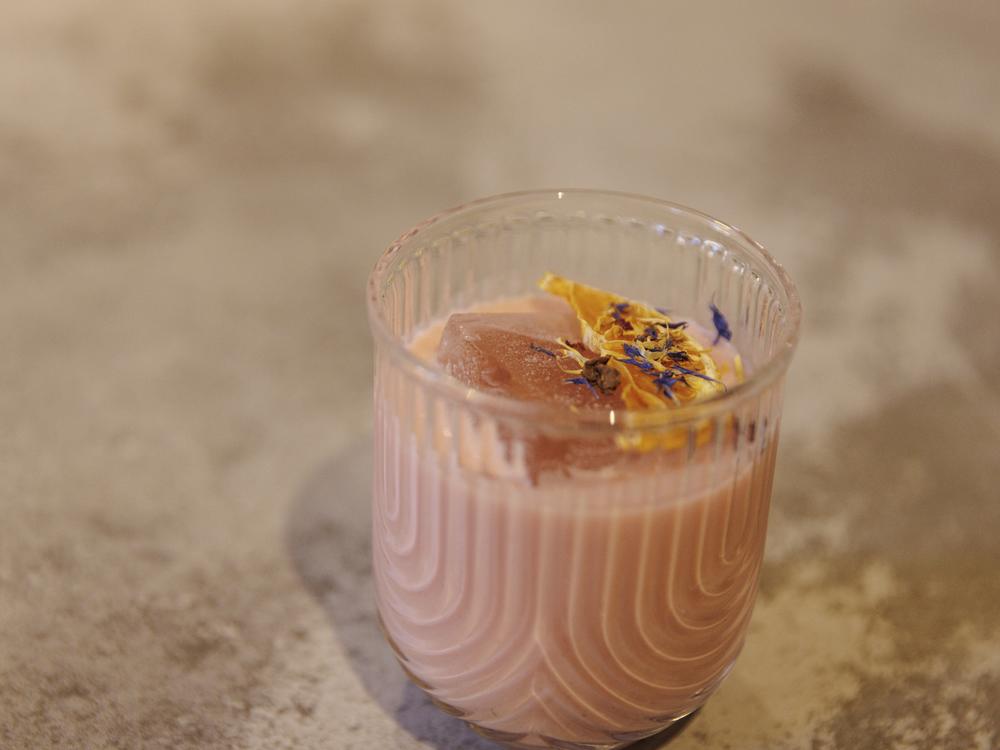 Tres tristes tigres, one of the signature beverages available on the menu at Providencia, is pictured at the bar on Dec. 12.