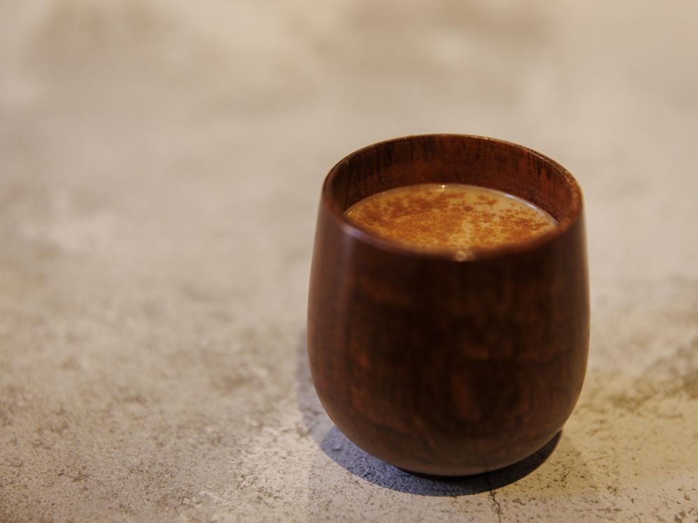 One of the signature beverages available on the menu at Providencia.