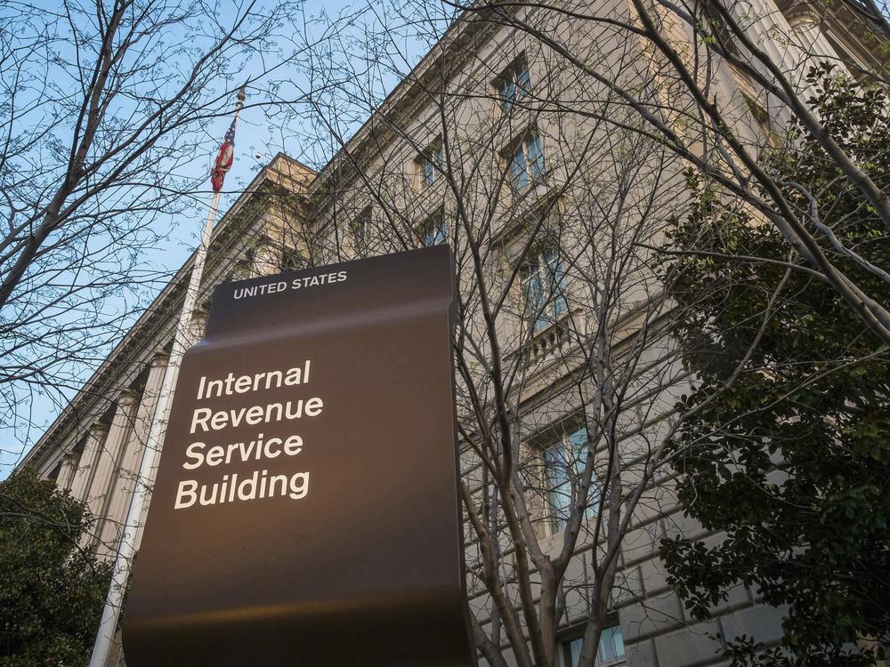 The Internal Revenue Service (IRS) headquarters building in Washington.